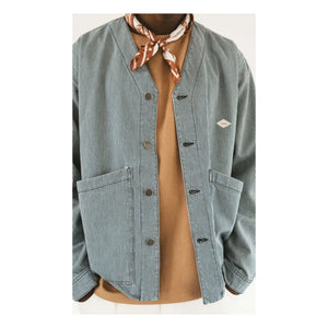Wooden Store - Cárdigan chaqueta Loco | Azul grisáceo