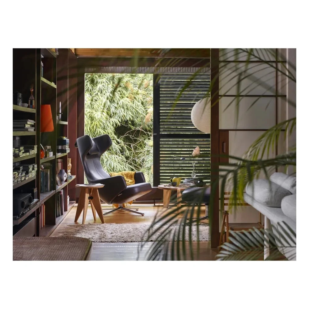 Vitra - Tabure de madera | Nogal