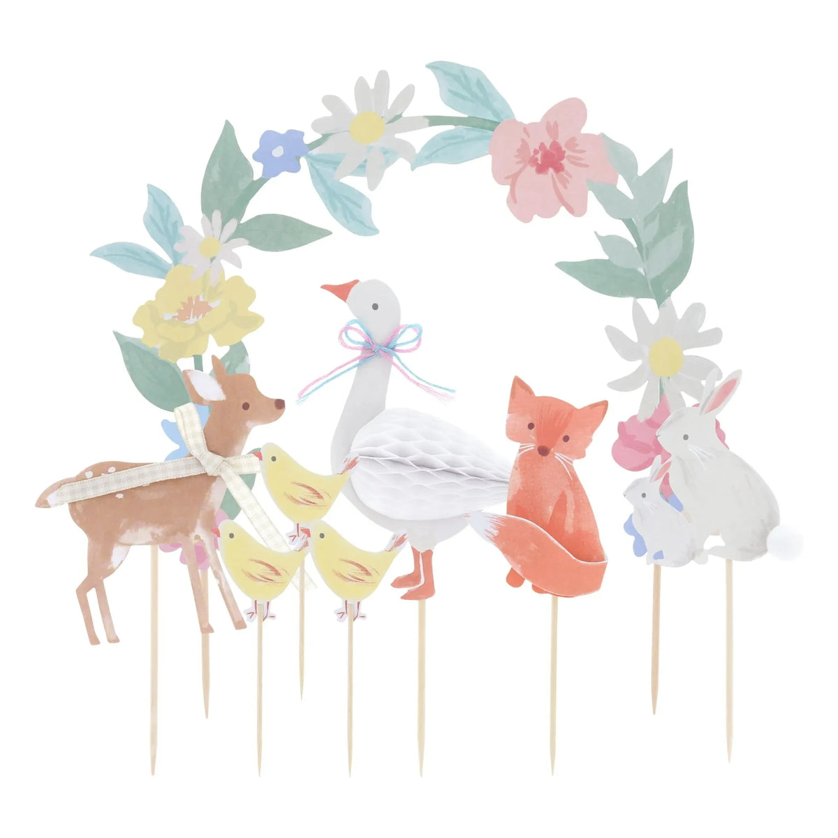 Meri Meri - Adornos para tarta Little Garden