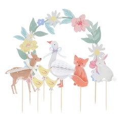 Meri Meri - Adornos para tarta Little Garden