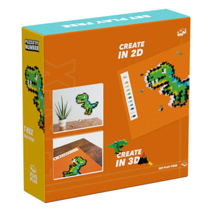 Plus-Plus - Puzle de T-Rex - 250 piezas