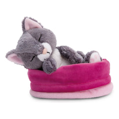 Nici - Peluche gato - Mascotas durmientes | Gris