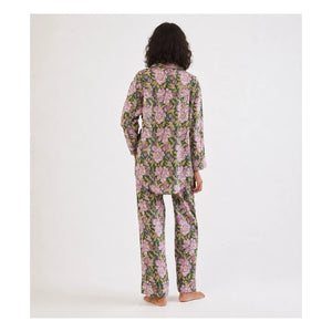 Folkloore - Çiçekli Pijama - Kadın Koleksiyonu | Yeşil