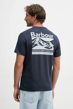 Camiseta de algodón para hombre Barbour Camber