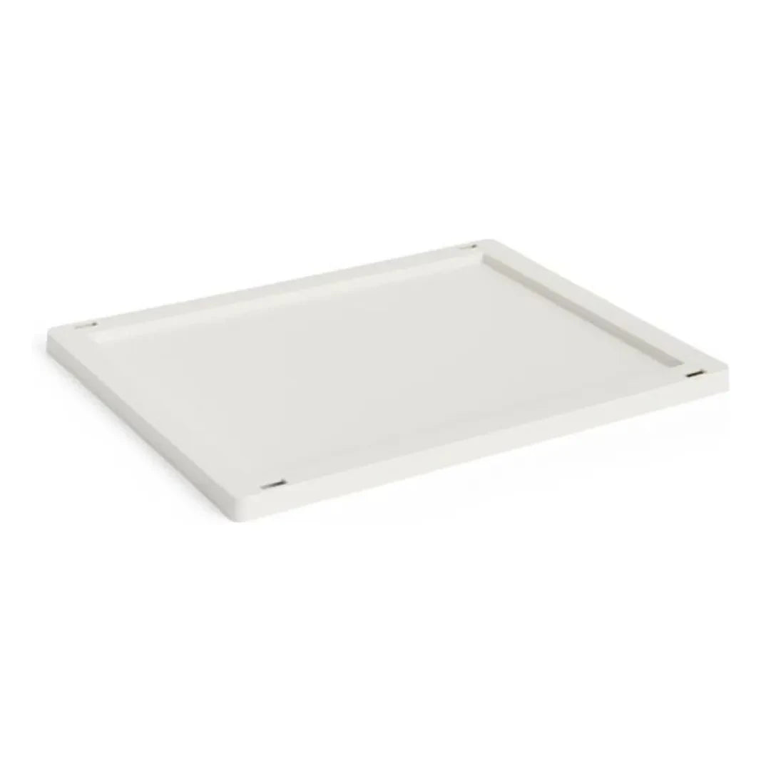 Hay - Tapa rectangular para caja plegable Crate | Blanca
