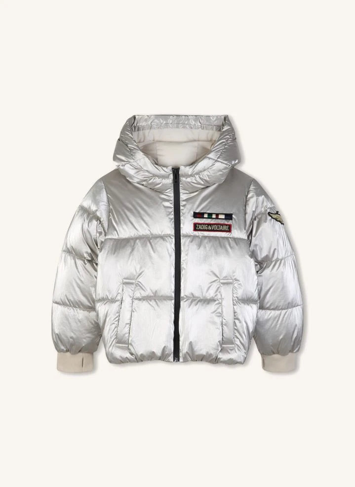 Zadig & Voltaire - Chaqueta acolchada Badge Zadig et Voltaire | Blanco