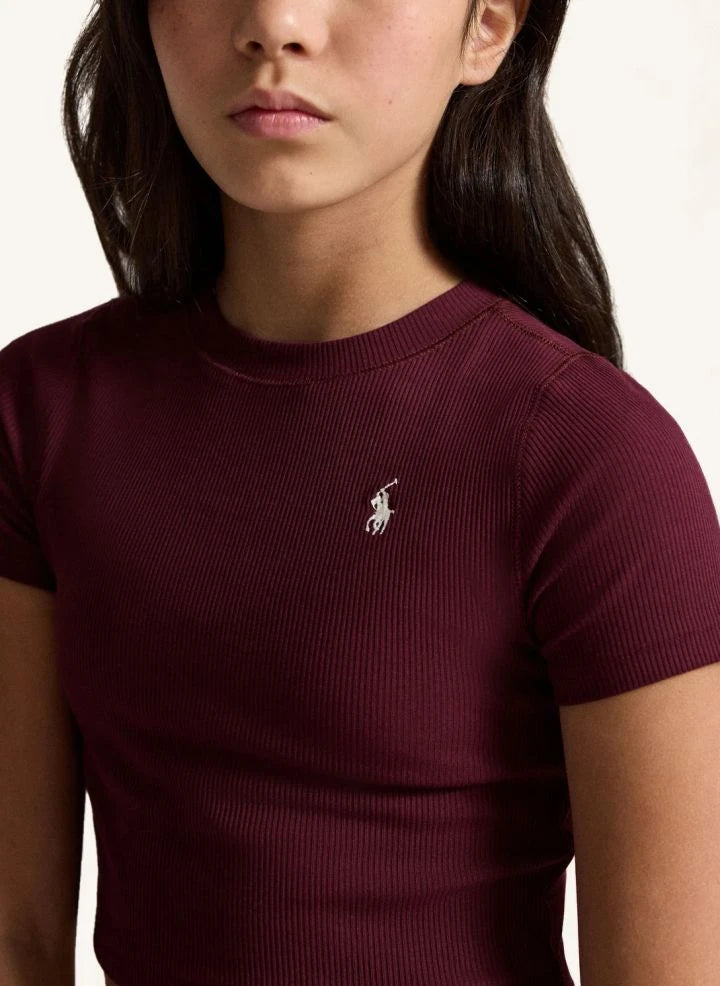 Ralph Lauren - Camiseta con Logo | Burdeos