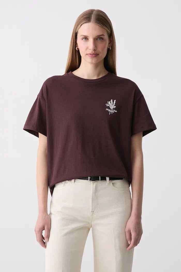 Camiseta de algodón para mujer Marc O'Polo