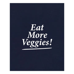 Sporty & Rich - Sudadera Eat More Veggies | Azul Marino