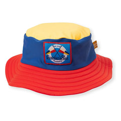 Goldie + Ace - Gorro de baño con protección UV con temática marina | Rojo