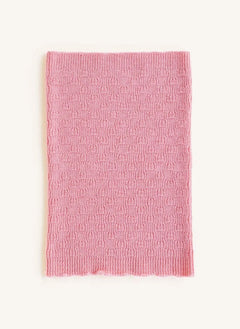 Hvid - Gigi Merinos Cuello de lana | rosa chicle