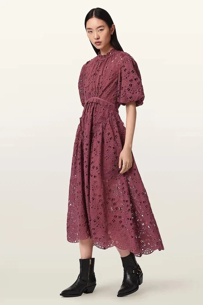 AllSaints Vestido acampanado ODETTE