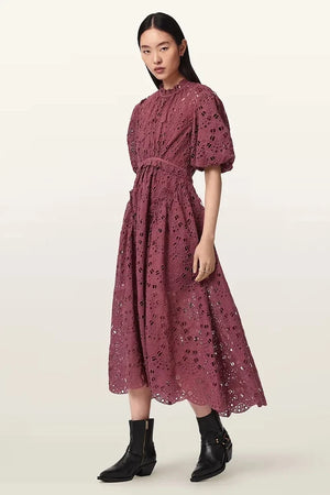AllSaints Vestido acampanado ODETTE