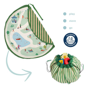 Play and Go - Bolsa / Alfombra de juego al aire libre Noomad - Parque | Verde