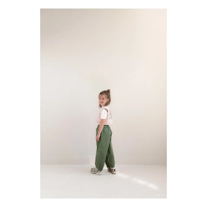 Jenest - Pantalones de algodón orgánico Maggy | Caqui