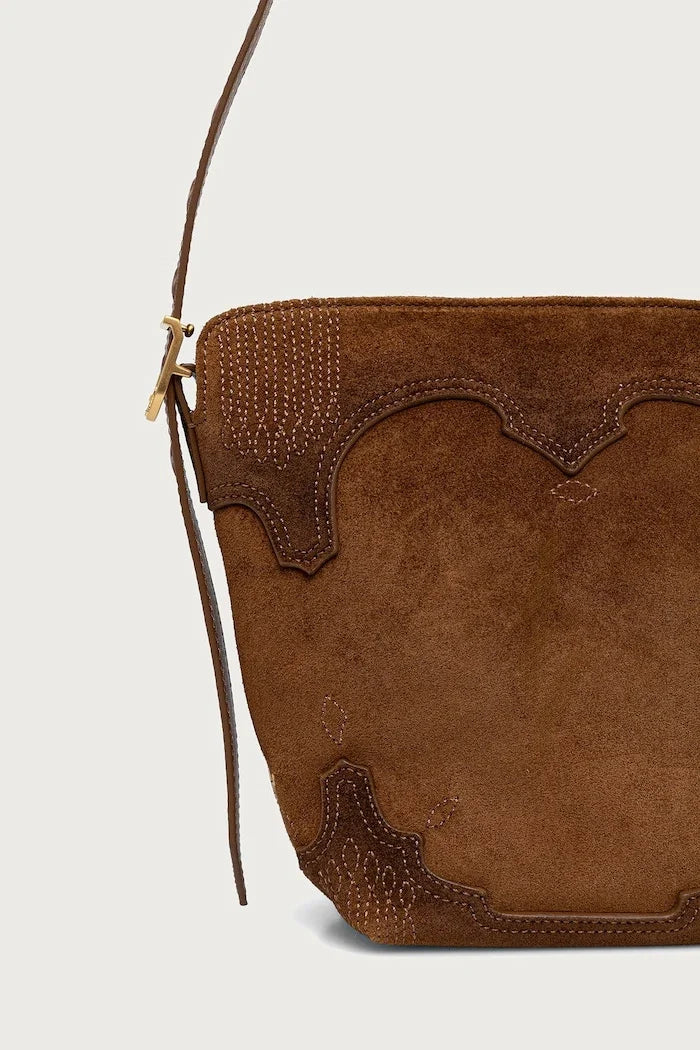 Bolso tote de ante para mujer BABYK