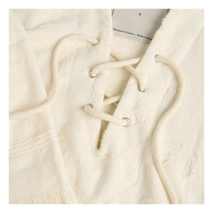 OAS - Vestido con textura Miki Fosca | Crudo