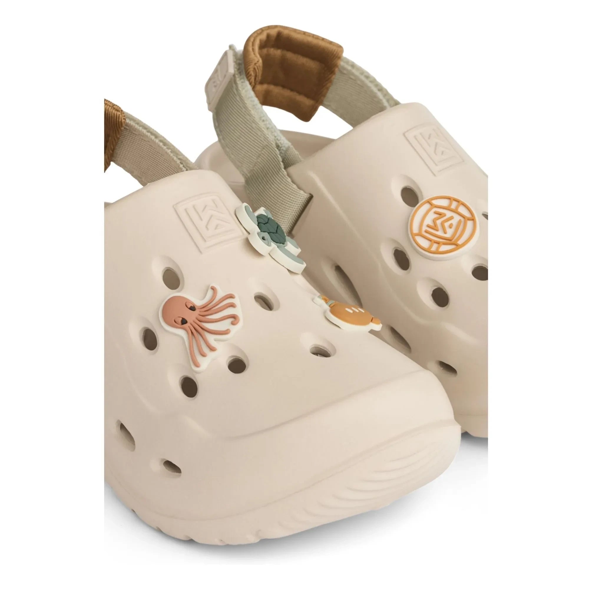 Liewood - Sandalias con abalorios Milas | Beige