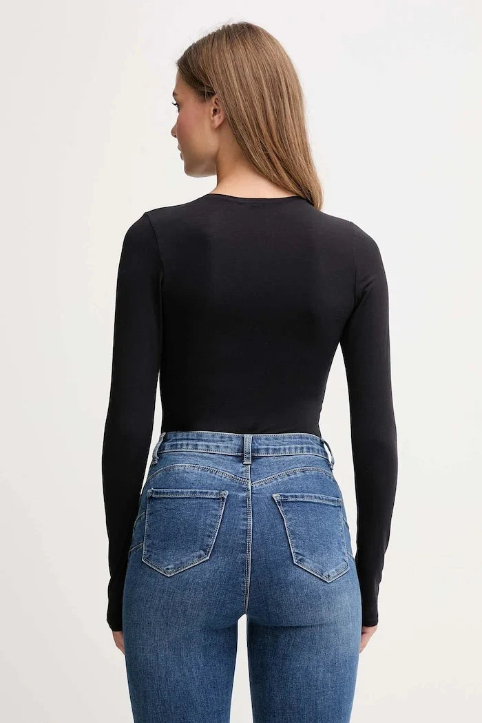 Body de algodón y elastano Polo Ralph Lauren para mujer