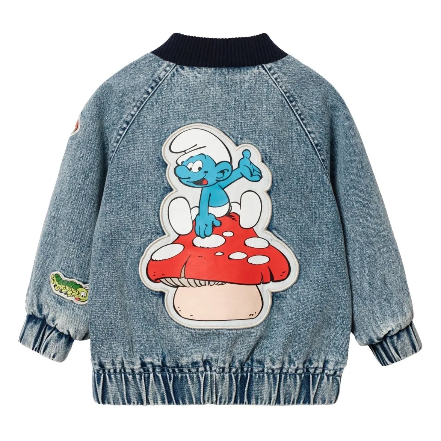 Goldie + Ace - Denim Ceket - Goldie + Ace x Schtroumpfs | Mavi