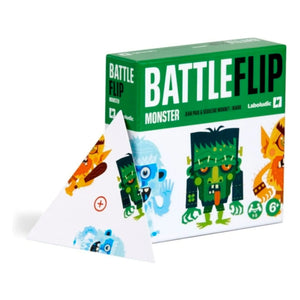Laboludic - Juego de cartas Battle Flip Les Monstres