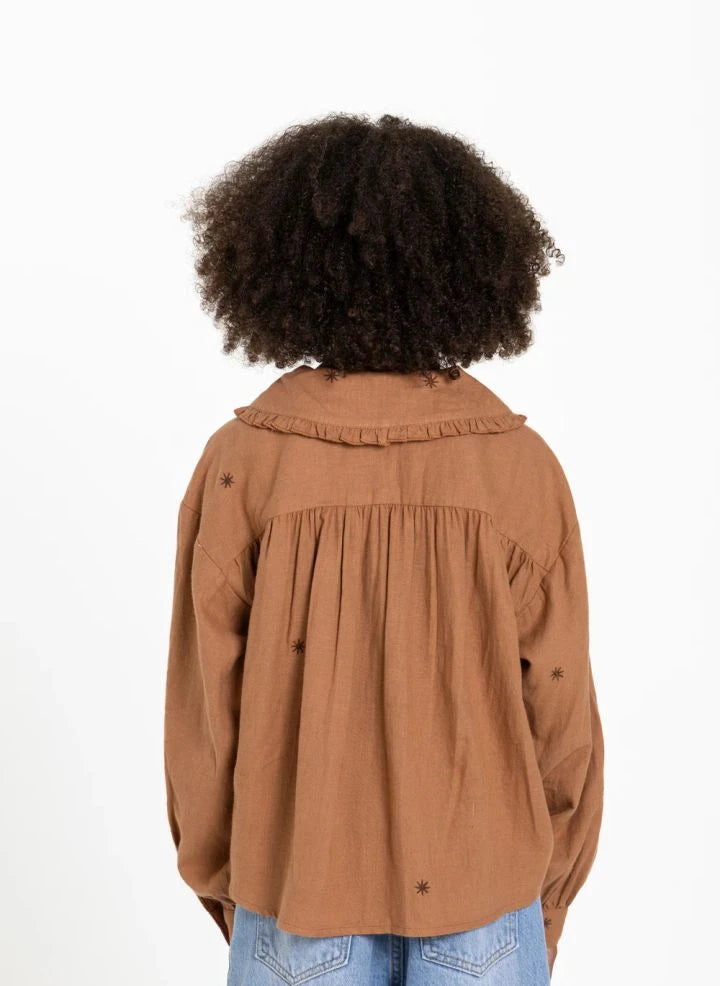 Hundred Pieces - Candy Stars Blusa | Marrón