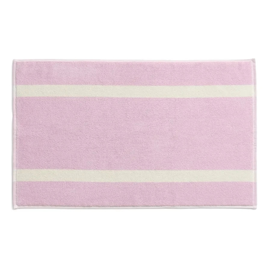 Hay - Çizgili Banyo Paspası | Pembe