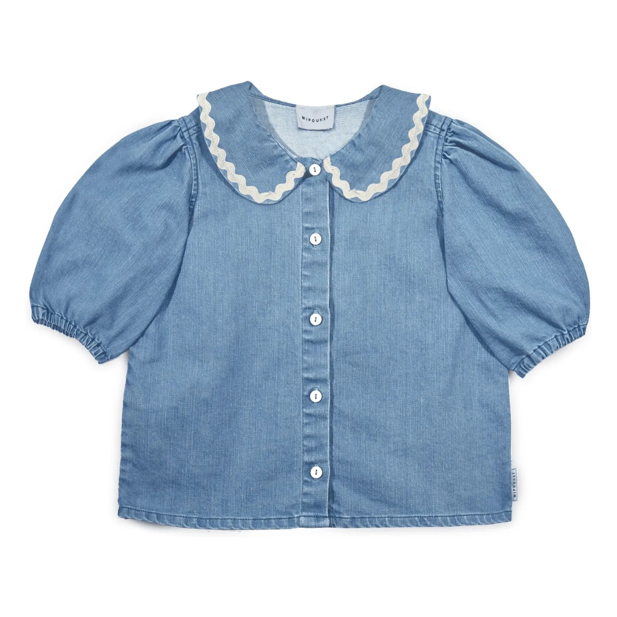 Mipounet - Blusa vaquera Claudine Louise | Azul claro