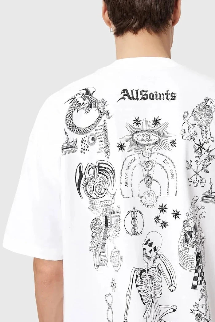 Camiseta de algodón TERRA de AllSaints
