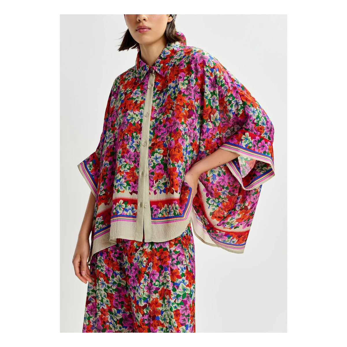 Essentiel Antwerp - Blusa Jirt | Frambuesa