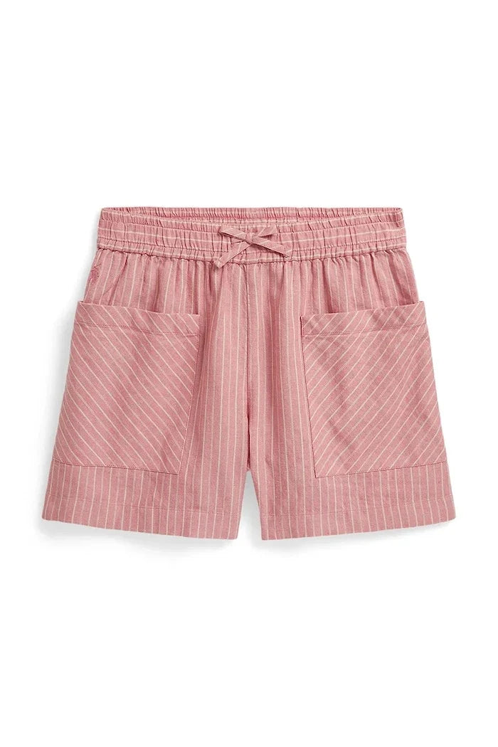 Pantalón corto de lino Polo Ralph Lauren para niños