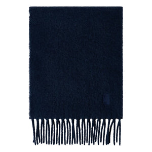 Soeur - Bufanda de mohair suave | Azul marino