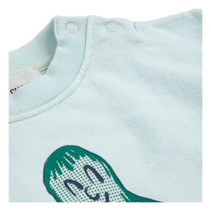 Bobo Choses - Sudadera de algodón orgánico para bebé Mr Pickles | Azul claro