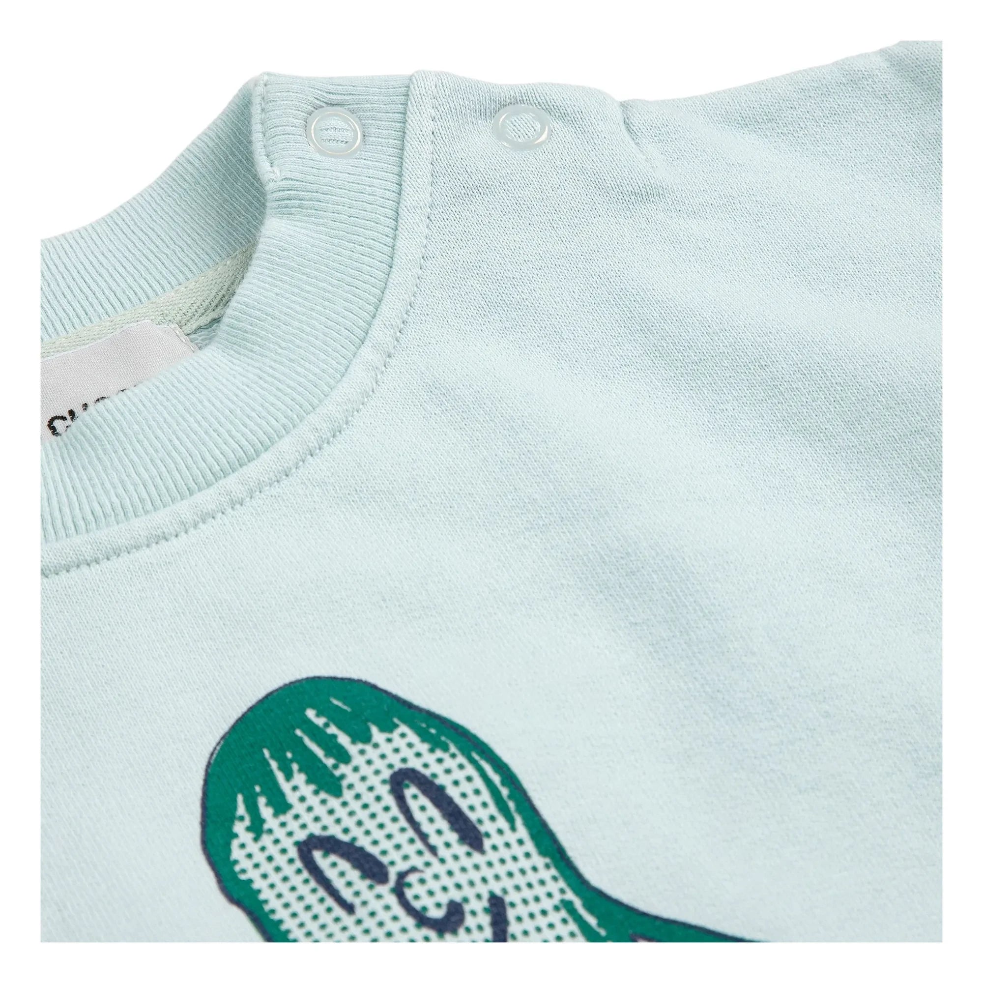 Bobo Choses - Sudadera de algodón orgánico para bebé Mr Pickles | Azul claro