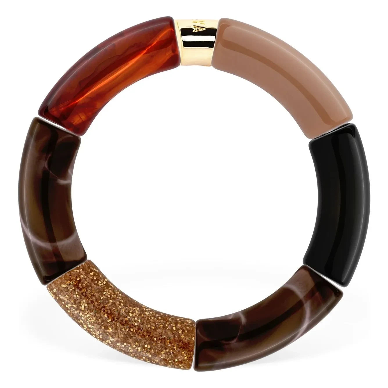 Parabaya - Pulsera Moca 2 | Marrón