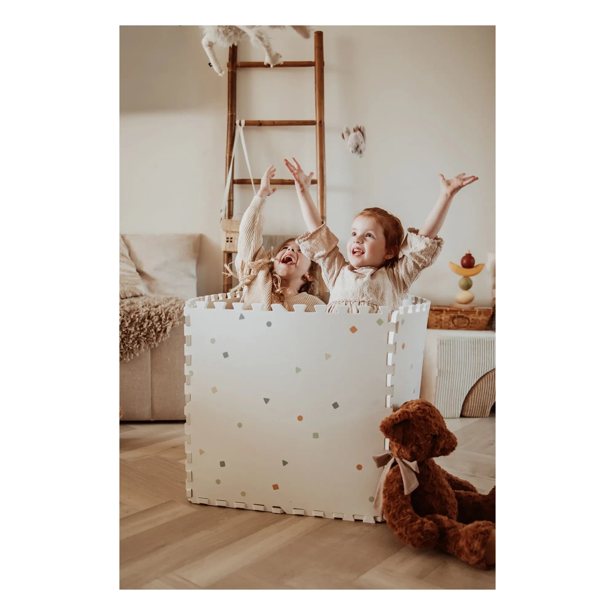 Play and Go - Esterilla de juego modular Tiloo - Mapa del mundo