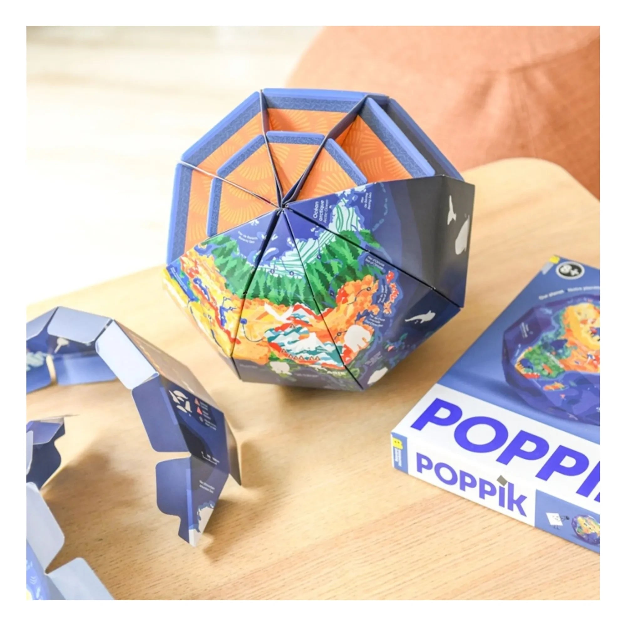 Poppik - Construyendo el Globo Nuestro Planeta