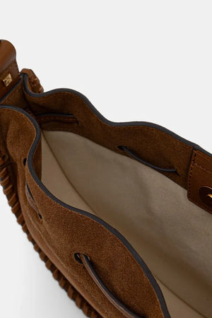 Bolso bandolera de ante para mujer Marc O'Polo