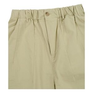 Kappy - Pantalones Anchos con Pliegues | Beige
