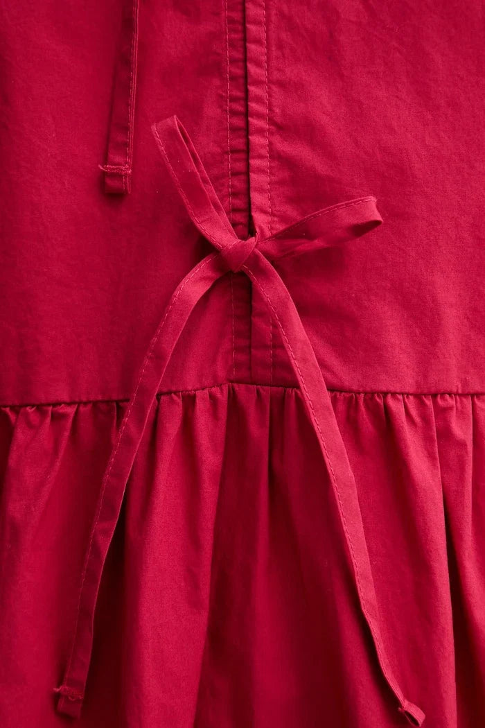 Vestido acampanado de algodón Marc O'Polo
