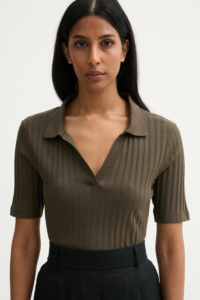 Camiseta polo de modal para mujer Marc O'Polo