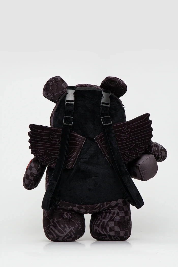 Sprayground - Siyah Küçük Boy Desenli Sırt Çantası 910B7280NSZ