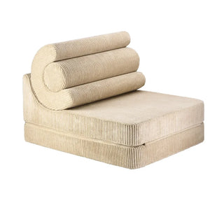 Wigiwama - Sillón Flipster de pana | Marrón claro