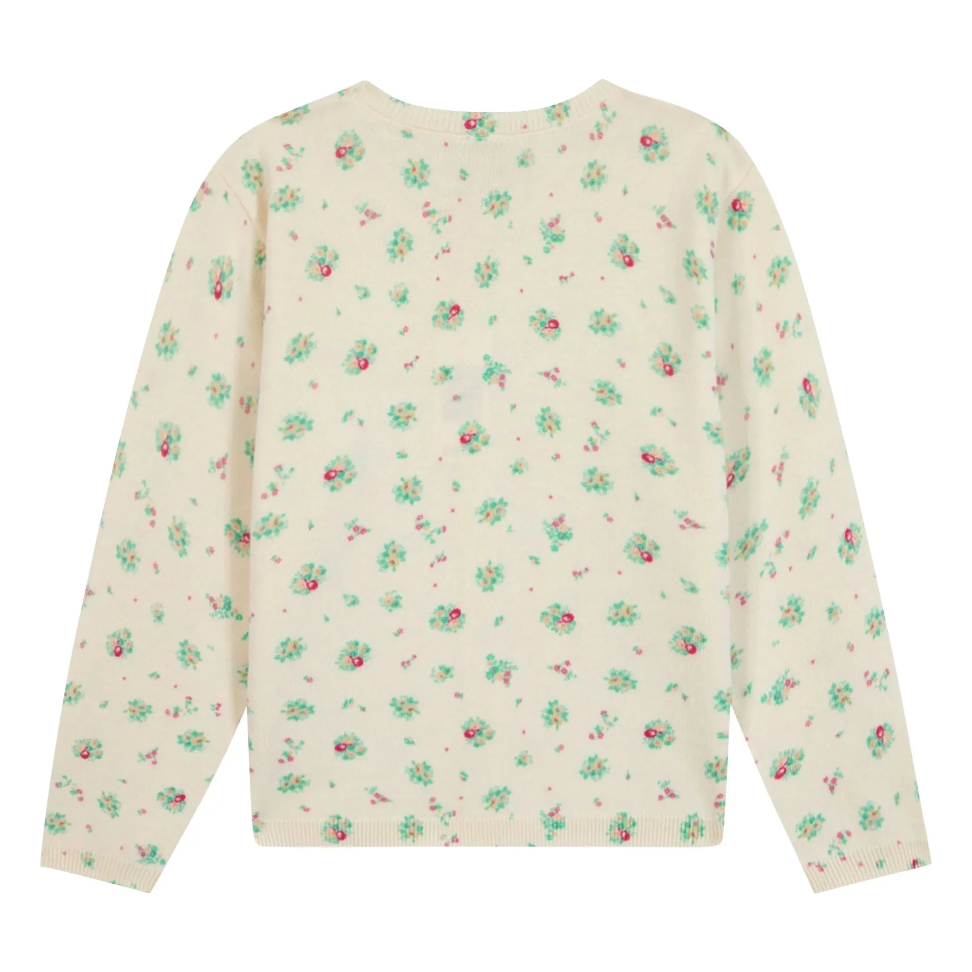Bonton - Cárdigan Lilou Coco Bouquets | Crema