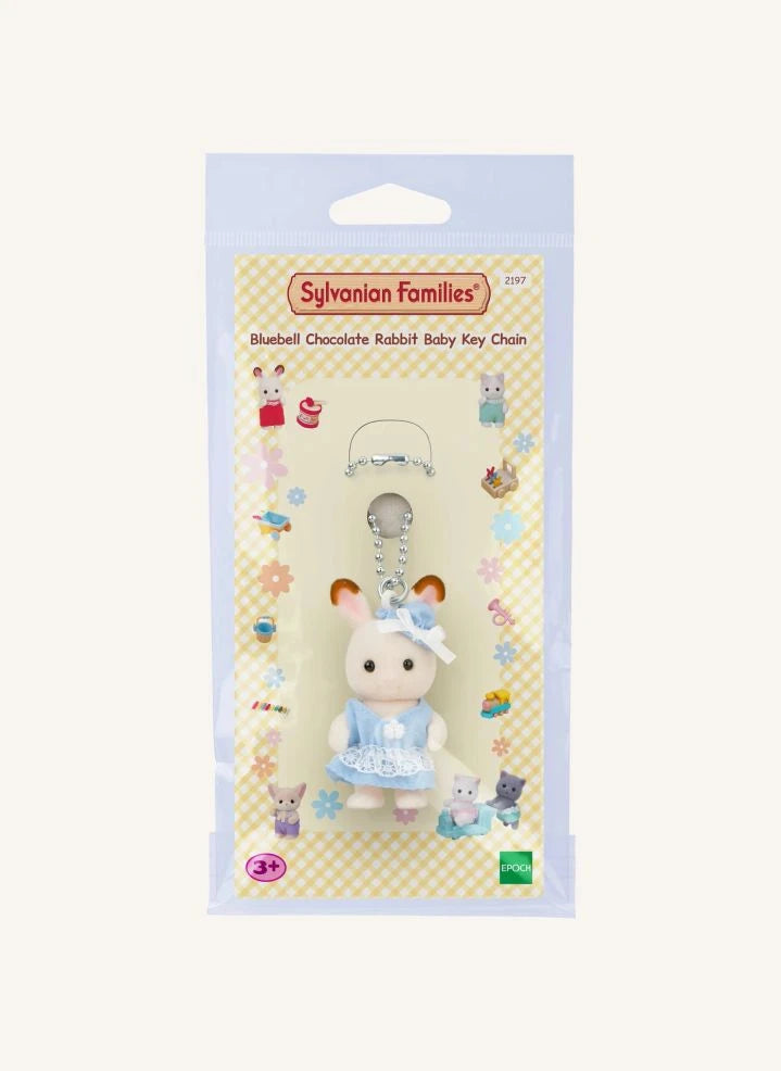 Sylvanian Families - Llavero Conejito de Chocolate - Azul