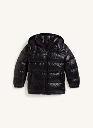 Ralph Lauren - Lake Logolu Kapüşonlu Ceket | Siyah