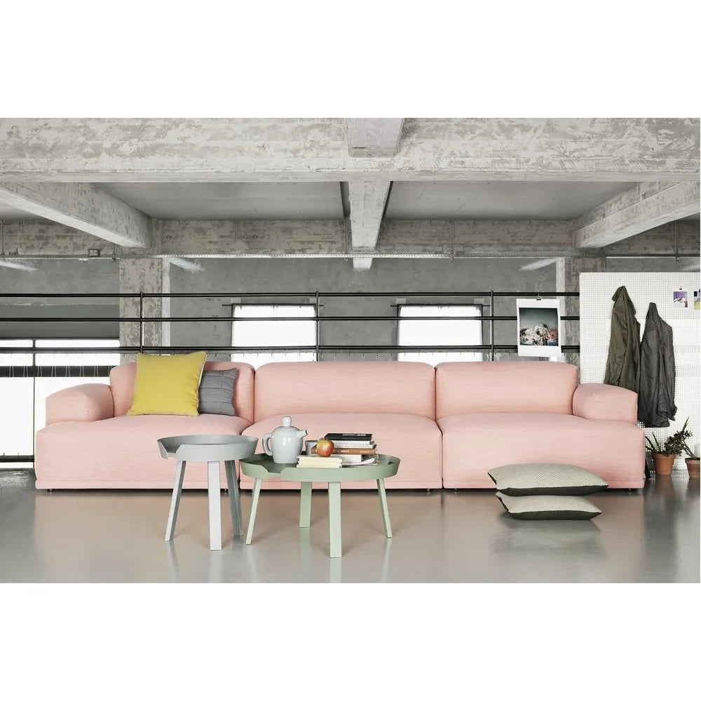 Mesa de centro redonda Muuto - verde pálido