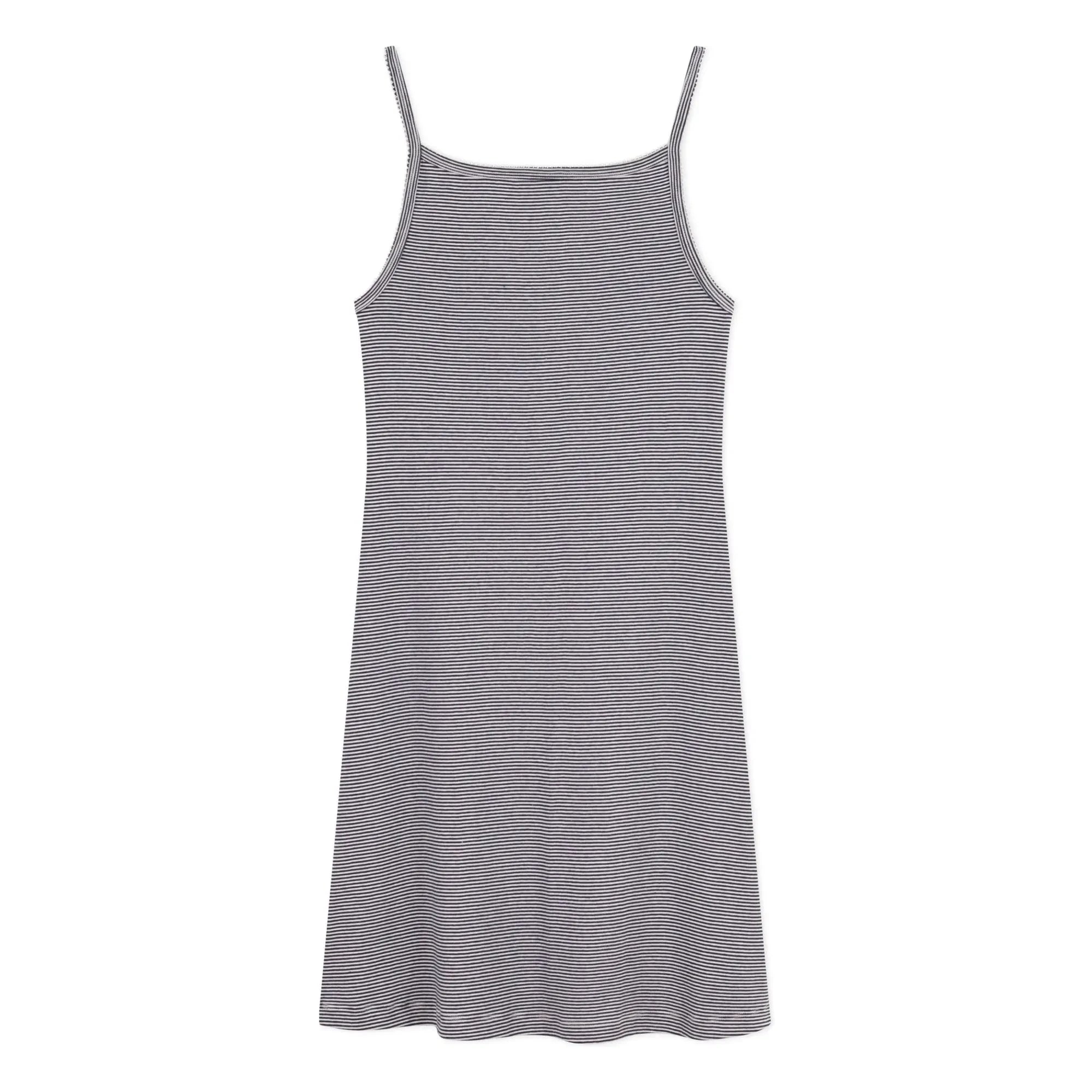 Petit Bateau - Camisón Muturi de algodón orgánico | Azul Marino
