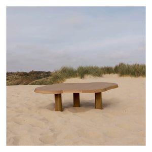 Gabrielle Paris - Mesa de centro de exterior Iroko