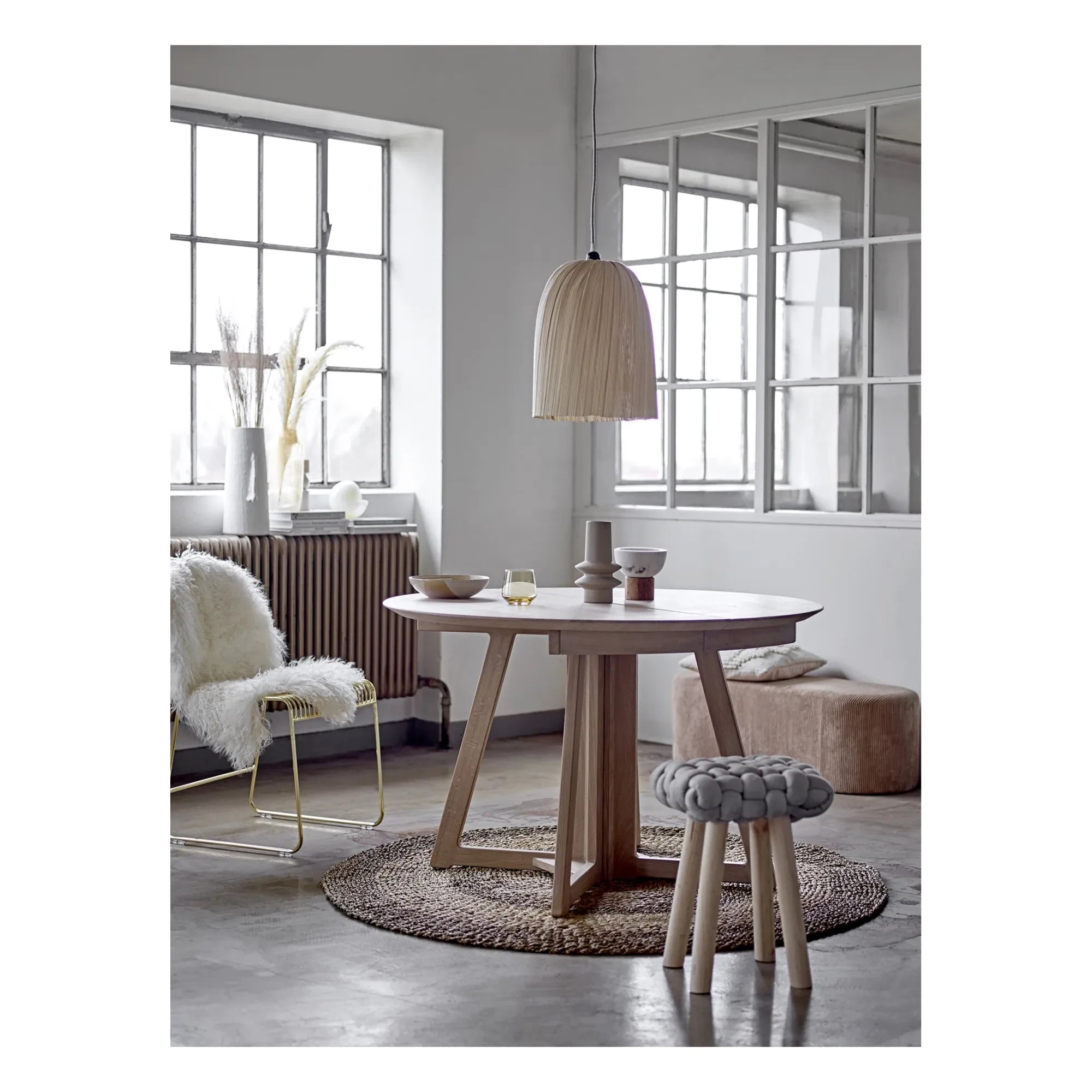 Bloomingville - Jarrón de terracota | Blanco